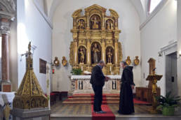 Chiesa di San Nicolò; Monfalcone; pala d'altare dorata