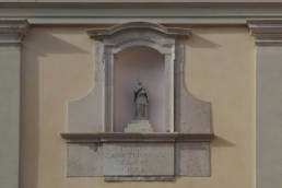 nicchia con statua; Chiesa della Santissima Trinità; Ronchi dei Legionari; SottoMonfalcone