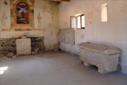 Chiesa di San Proto; San Canzian d'Isonzo; SottoMonfalcone; Friuli Venezia Giulia; sarcofago San Crisogono